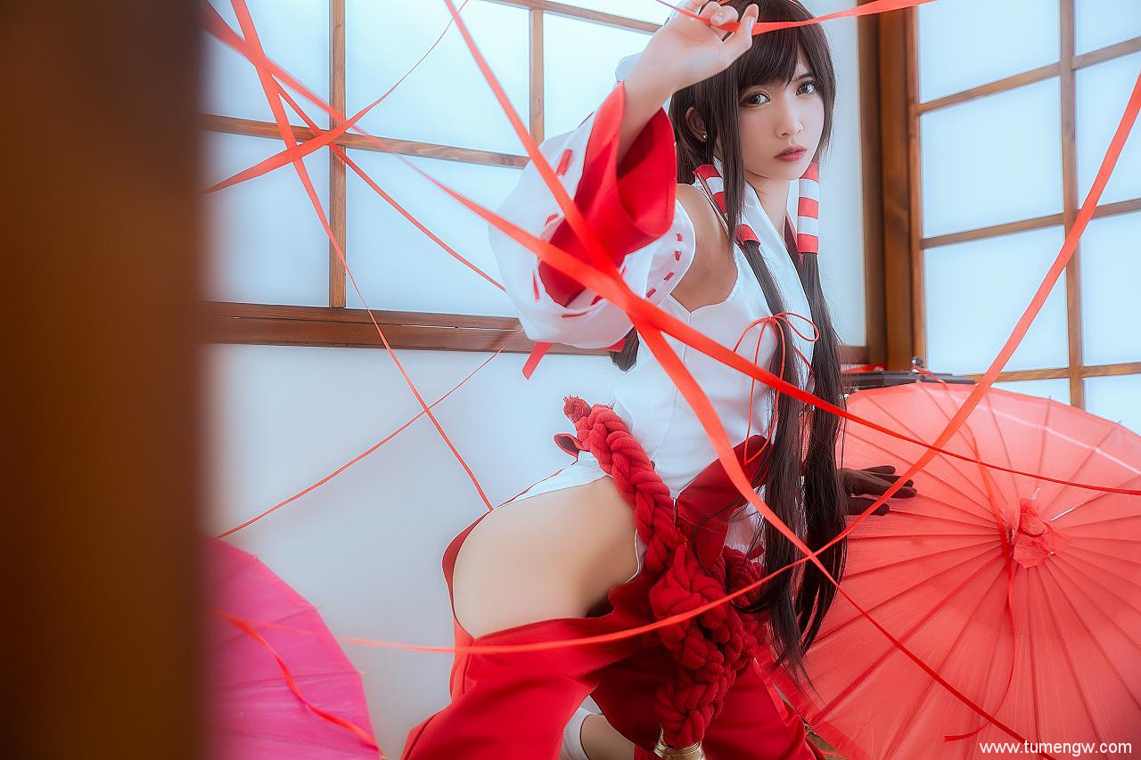 「人气Coser」@鳗鱼霏儿 – 巫女(19P/142MB)